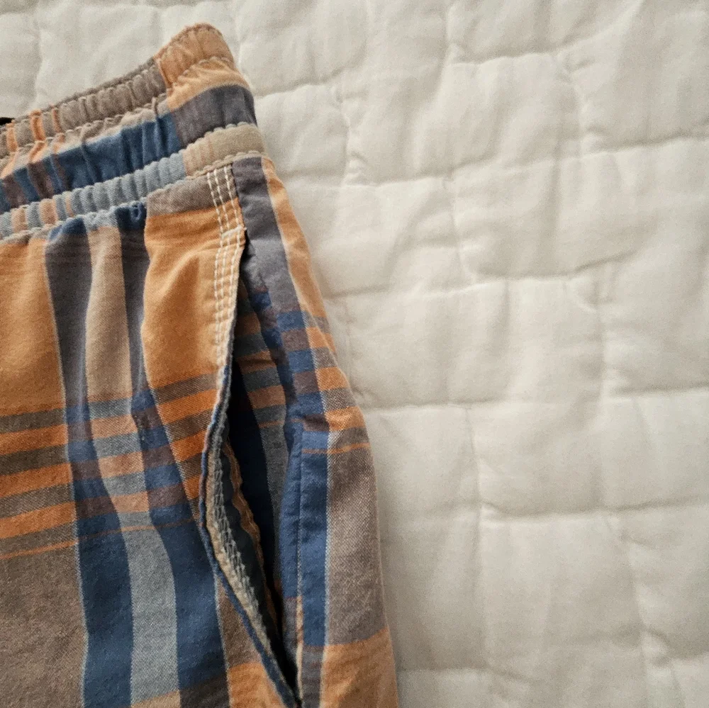 Gap Kids Plaid Madras Swim Short